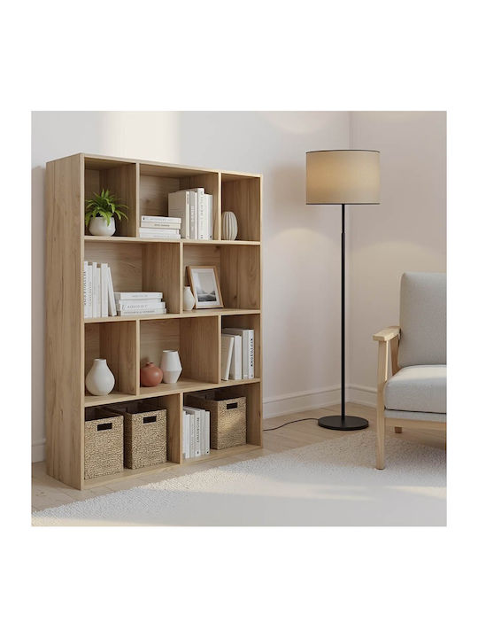 Bookcase Evergin Oak Shade 100x30x135cm