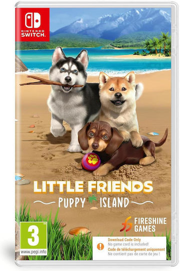 Little Friends: Puppy Island (Код в кутия) Игра за Switch