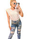 Women's Blouse Sleeveless White