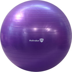 MotivationPro Ball Pilates 65cm 0.8kg in Lila Farbe
