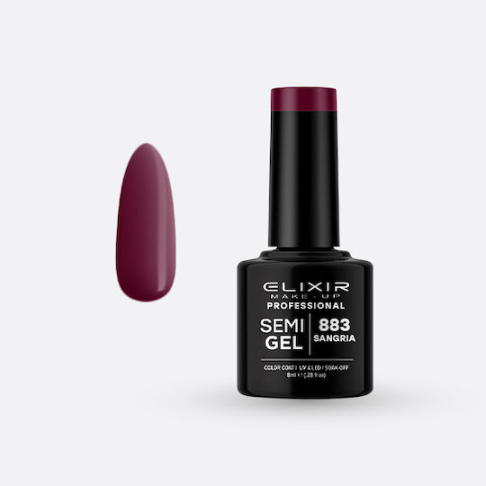 Elixir Halb-permanenter Nagellack 883 1Stück