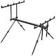 Konger Hunter Negru 125 Rodpod 5 Suporturi Reglabile