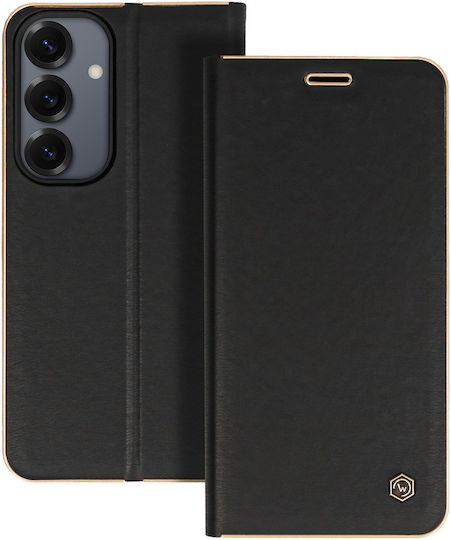 Wonder Back Cover Δερμάτινο Μαύρο (iPhone 16 Pro Max)