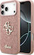 Guess Back Cover Σιλικόνης Ροζ (iPhone 17 Pro Max)