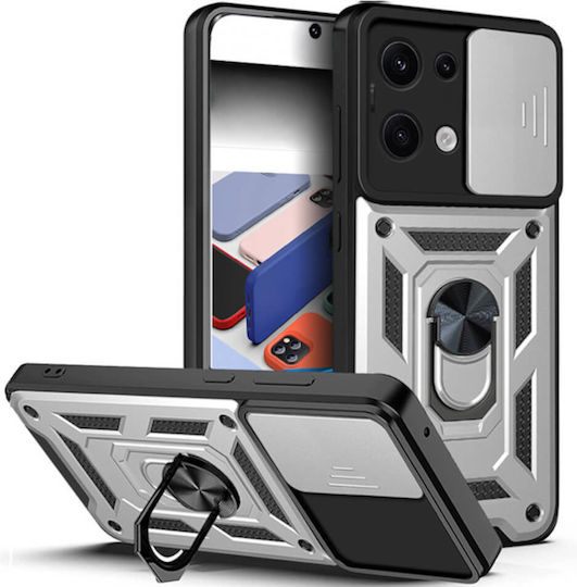 Bodycell Slide Cover Задна корица Сребрист (Xiaomi Note 14S)