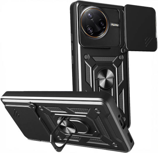 Bodycell Slide Cover Back Cover Metallic Black (Poco F7 Ultra)