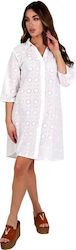 Aquablue White Beach Dress