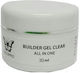 Solo Pro Builder Nail Gel Transparent 50ml