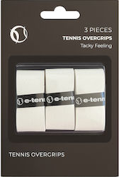 E-tennis Overgrips X 3 Άσπρο
