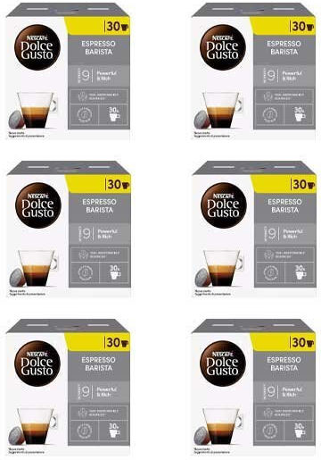 Nescafe Espresso Barista XL 180 Pieces Dolce Gusto