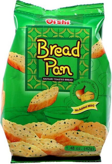 Oishi Bread Pan Savoury Toasted Cheese & Onion 42g
