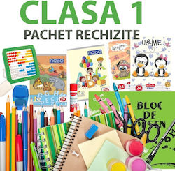 Set Complet De Papetărie Pentru Școala Primară Clasa 1 Elevi 22 Bucăți Set Complet De Papetărie Pentru Școala Primară Clasa 1 Elevi 22 Bucăți