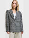 Jack & Jones Women's Blazer Dark Grey Melange