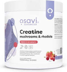 Osavi Creatina Ciuperci & Rhodiola Monohidrat 5000mg Cireșe 300gr Osavi Creatina Ciuperci & Rhodiola Monohidrat 5000mg Cireșe 300gr