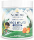 Nordic Naturals Kids Multi Βιταμίνη για τα Μαλλιά, τo Δέρμα & Αντιοξειδωτική δράση 36mg Πορτοκάλι 8gr 120 ζελεδάκια