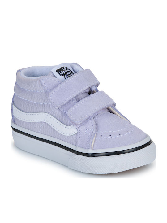 Vans Sk8-mid Reissue V Kids Sneakers High with Scratch Purple