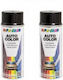 Pachet 2 X Dupli-color Vopsea Spray Auto Negru Perlat Metalizat 350ml