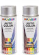Pachet 2 X Dupli Color Vopsea Spray Auto Metalizat Gri Platinum 350ml
