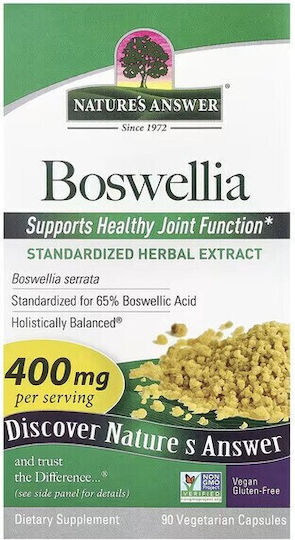 Nature's Answer Boswellia 400мг 250гр 90 вегетариански капсули
