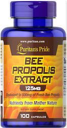 Puritan's Pride Bee Propolis Extract 125mg 85gr 100 κάψουλες Puritan's Pride Bee Propolis Extract 125mg 85gr 100 κάψουλες