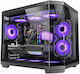 Mars Gaming MC3TCOREM Gaming Midi Tower Κουτί Υπολογιστή με Πλαϊνό Παράθυρο Λευκό