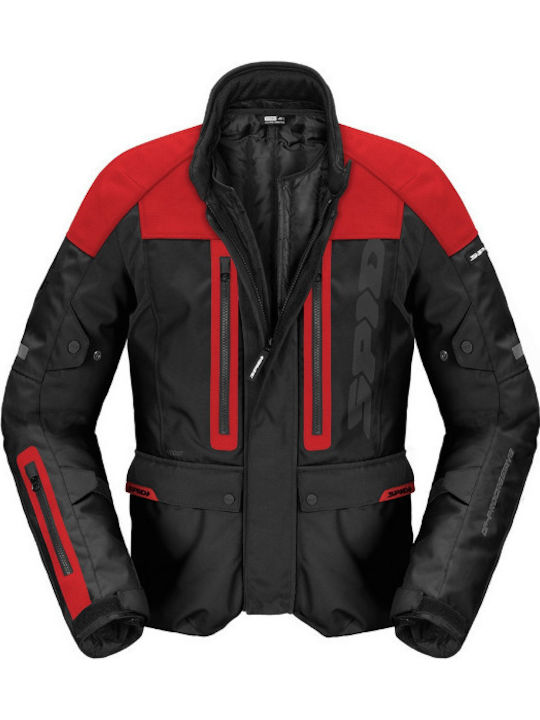 Spidi Traveler 3 Evo Мъжко Мотоциклетно яке Червен