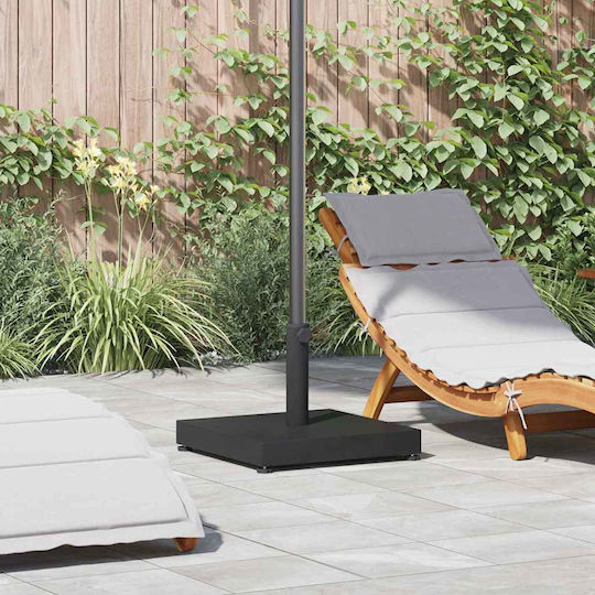 vidaXL Βάση Ομπρέλας Μεταλλική Μαύρο 45x45x31.5cm