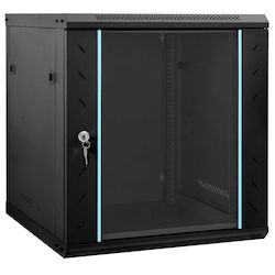 vidaXL Wandmontiert Rack-Schrank 60x45x65cm Sch...