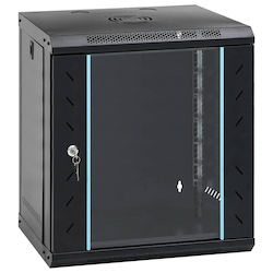 vidaXL Монтиран на стена Рак кабинет 53x45x60см...
