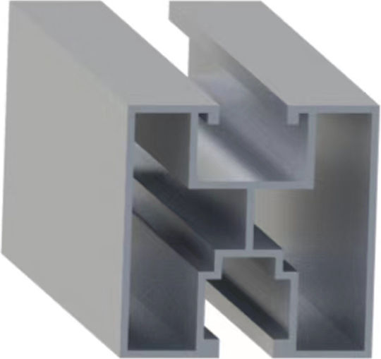 Quadratisches Aluminium-Profil Befestigungsschienen 40×40 Länge der Schiene 2 Stück