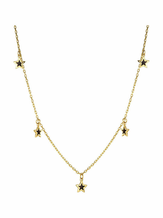 Kritsimis with design Star from Gold 14K