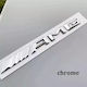 Amg Logo Car Sticker Mercedes Benz – Silver Aif274