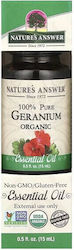 Nature's Answer Βιολογικό Αιθέριο Έλαιο Γεράνι 15ml Nature's Answer Βιολογικό Αιθέριο Έλαιο Γεράνι 15ml