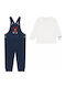 Kids Set with Pants Winter 2 Pieces White