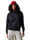 Women's Sweatshirt Hooded Black