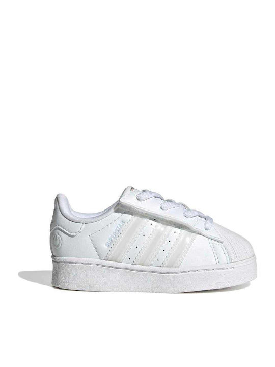 Superstar Superstar Superstar Детски маратонки Low Светещи Бели