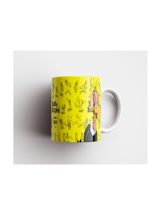 Weiße Keramiktasse 330ml Looney Toons Beaky Baz...