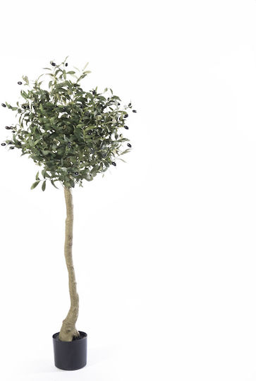 Supergreens Artificial Olive Tree Ball Sphera Green 140 Cm