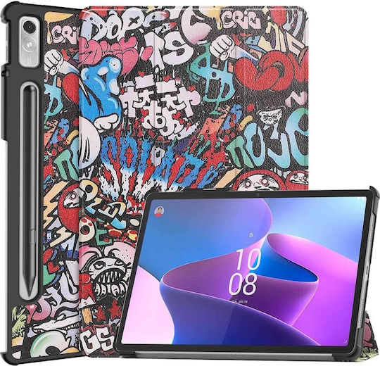 Lenovo Tab P11 Pro Gen 2 TB132FU, TB132XU 11 2 Zoll Dreifachständer Graffiti Tablet Hülle