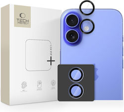 Tech-Protect Camring Fit+ Προστασία Κάμερας Tempered Glass Μαύρο για το iPhone 17