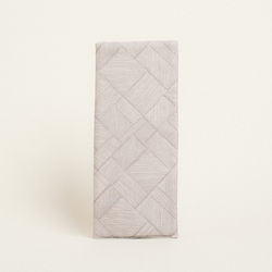 Beauty Home Декоративна Свещ Диагонални Линии Бежова 35 X 22 См
