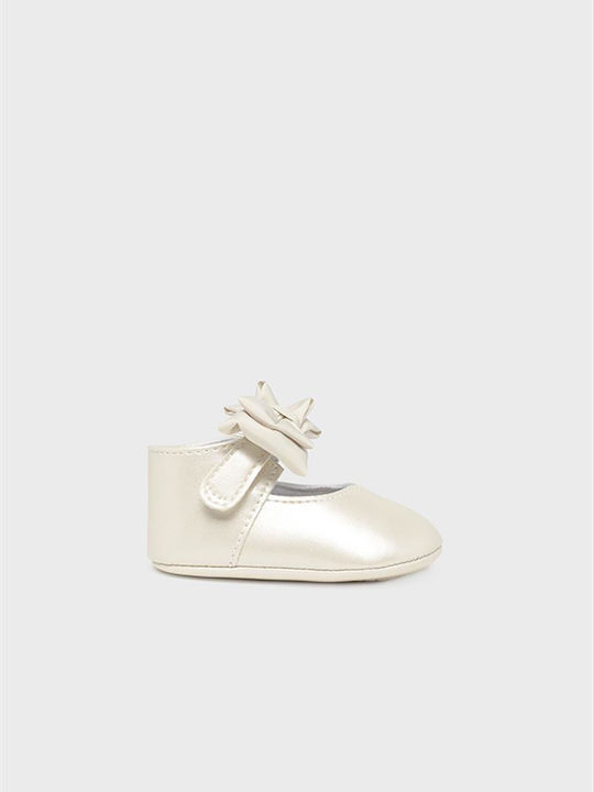 Mayoral Baby Ballerinas White