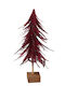 Christmas Decorative Tree 33cm Red
