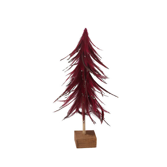 Weihnachtsdekoration Baum 33cm Rot