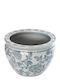 Atmosphera Flower Green Plant Pot 21x15cm