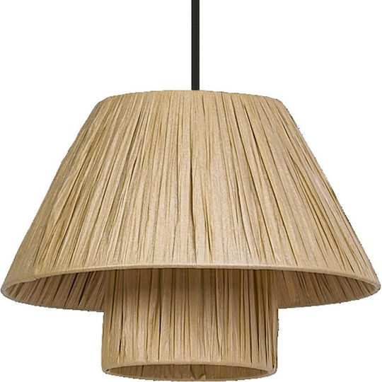 Osram Hängelampe Braun mit Fassung E27 28x28cm.
