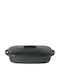 Dutch Oven Rectangular Ceramic 35.2x24.5cm 1pcs