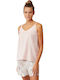 Catherine's Sommer Damen Pyjama-Set Pink