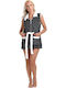 Silk Dream Set Pijamale pentru Femei Black