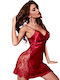 Woman's Fashion Καλοκαιρινό Babydoll Κόκκινο
